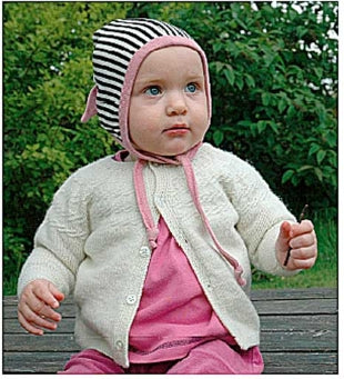 Babykofta med ok 0-12 mån